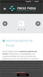 Mobile Screenshot of fincaspadua.com